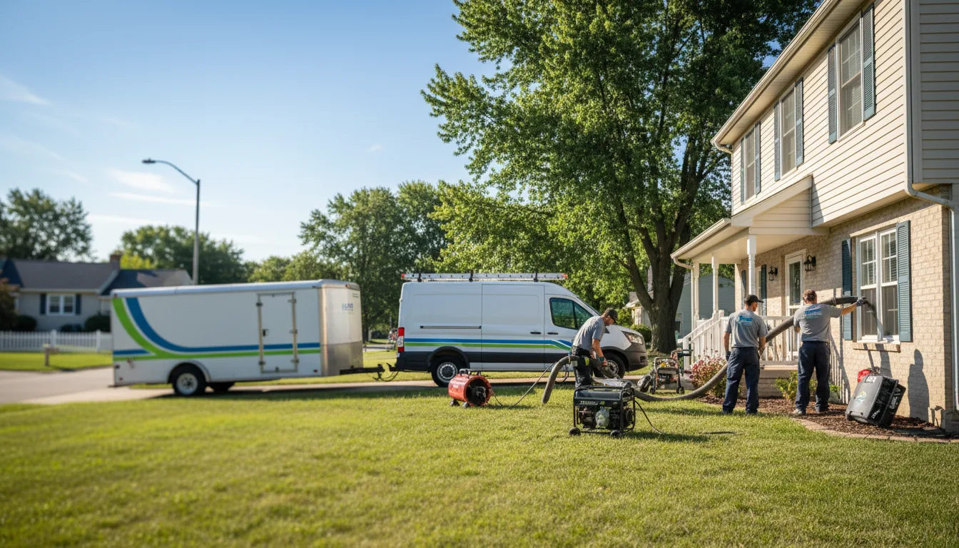Flooded Basement Restoration And Cleanup With Repair in Elcho, WI near me